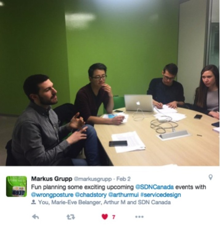 Committee Members at the first official SDN Canada Advisory Committee meeting