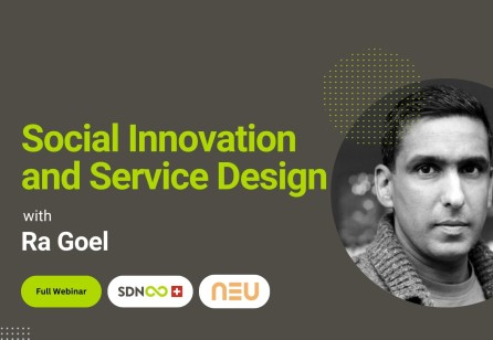 Highlights from the webinar "Social Innovation and Service Design" with Ra Goel