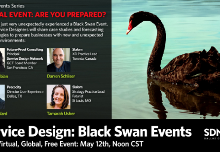 Black Swan Events: Service Design to Prepare for the Future