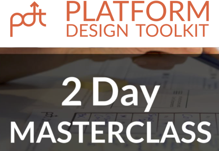 Platform Design Masterclass: 20-21 March 2018 in Amsterdam